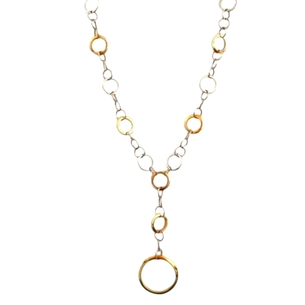 LIA Sophia Gold and Silver Toned  Necklace